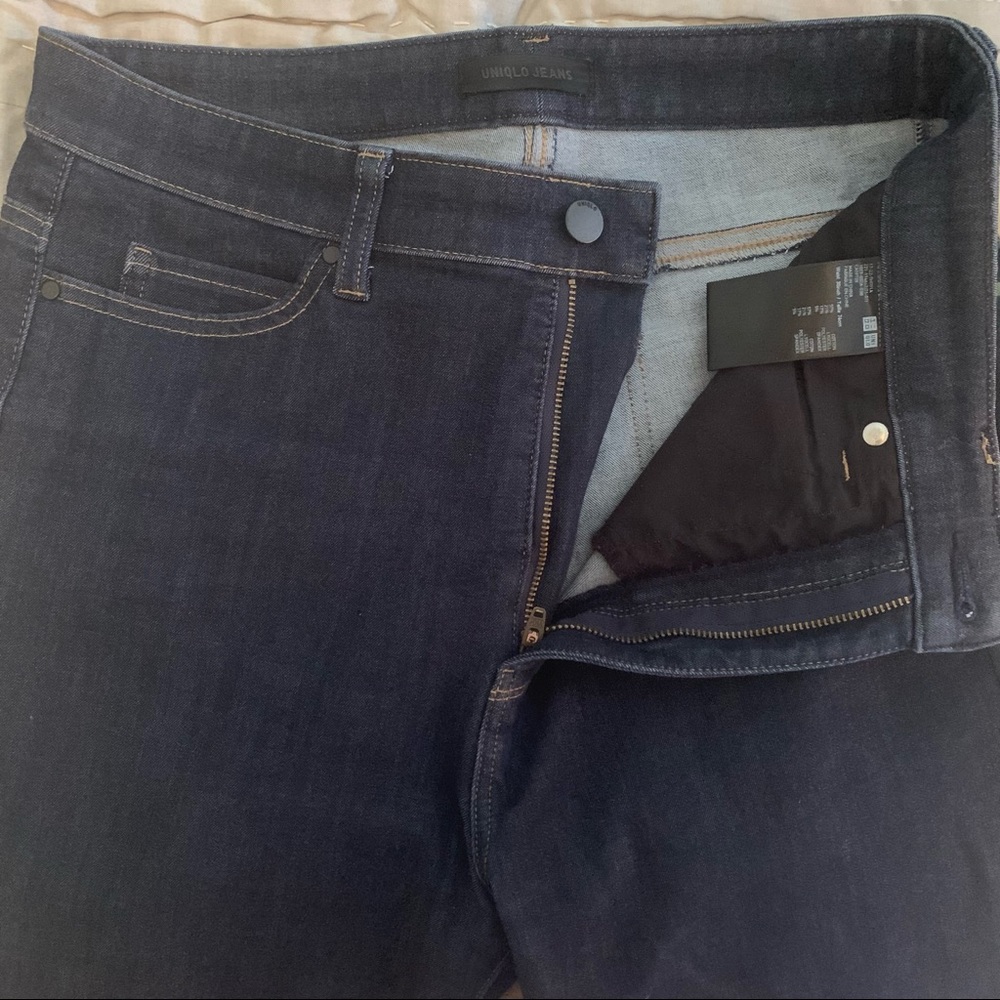 Uniqlo Skinny Dark Wash Jeans